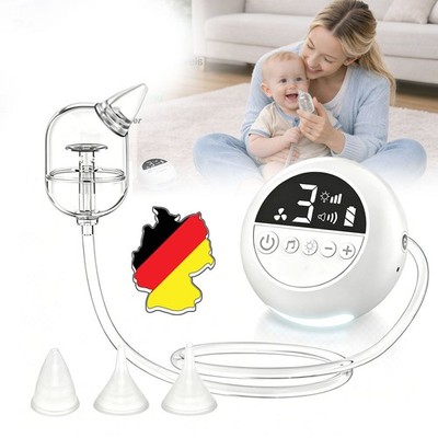 Nasensauger elektrisch für Ihr Baby 9-Saugstärken Wiederaufladbarer, mit Musik