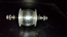 Schmidt Son 20r Dynamo Hub In Polished Silver 32 Hole Rim Brake Like Sondelux