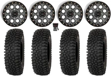 System 3 SB-7 15" Wheels Ti (6+1) 33" Roctane ST Tires Commander Maverick