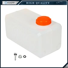 Plastic Fuel Oil Gasoline Tank For Car Air Diesel Parking Heater White 5.5L
