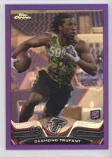 2013 Topps Chrome Retail Purple Refractor 24/499 Desmond Trufant #126 0c2