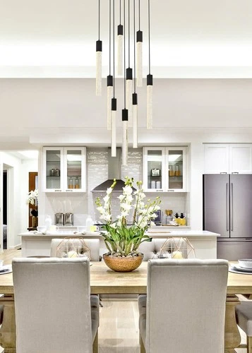 Elegant Lighting 2066D20 Weston 9 Light 20"W LED Crystal Multi - Black - Picture 4 of 7