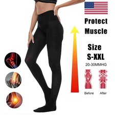 Compression Pantyhose 20-30 mmHg Support Hose Stocking for Women Varicose Veins
