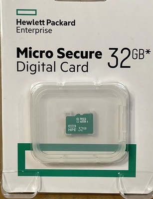 700139-B21 HP 32GB microSD Flash Memory Media Kit 853669-001 **Factory Sealed**