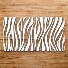 Alternating Wav Large Reusable Wall Stencil For Painting DIY Home Decor Template