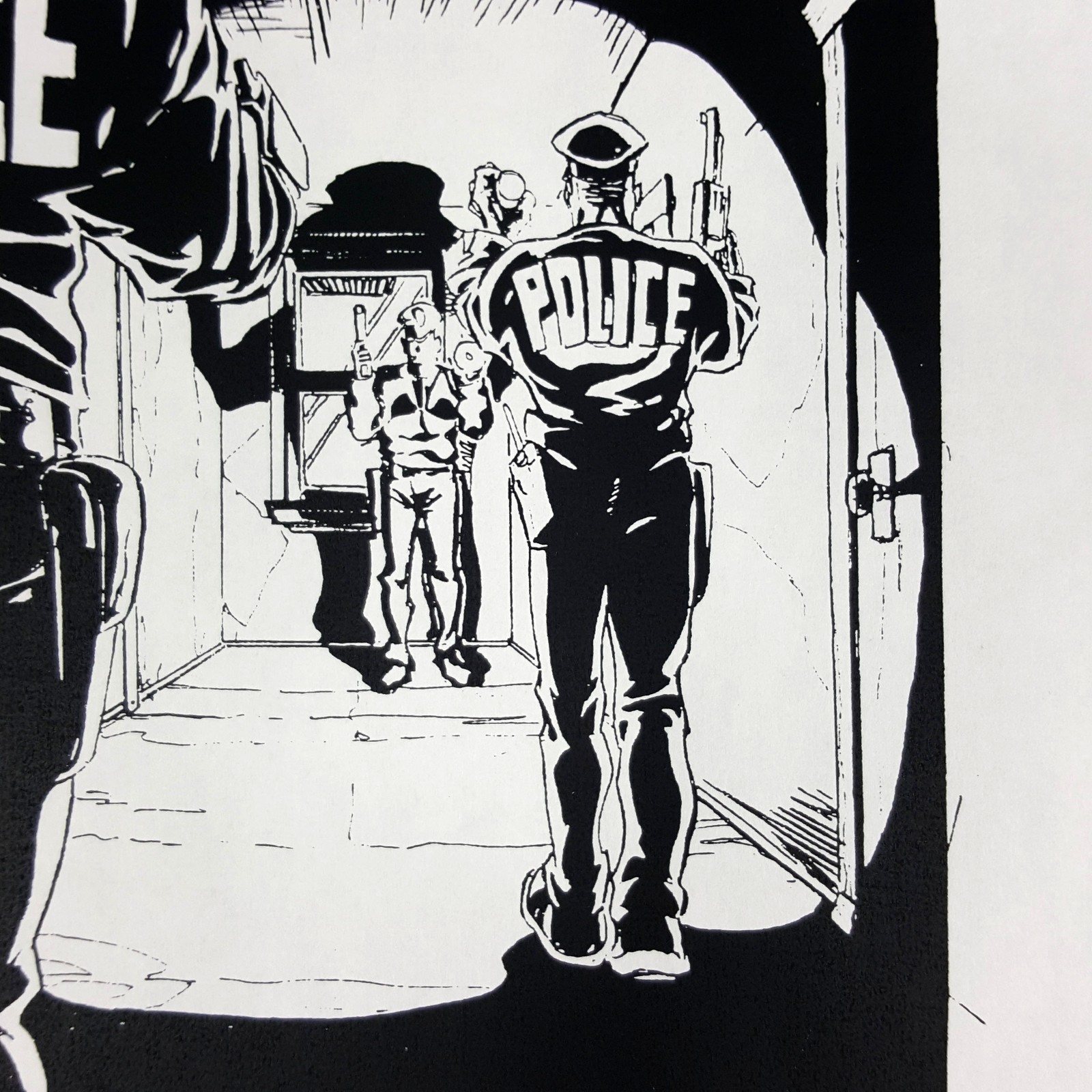 Image 5 of The Matrix Production Used Storyboard Trinity Chase 3 Movie Prop