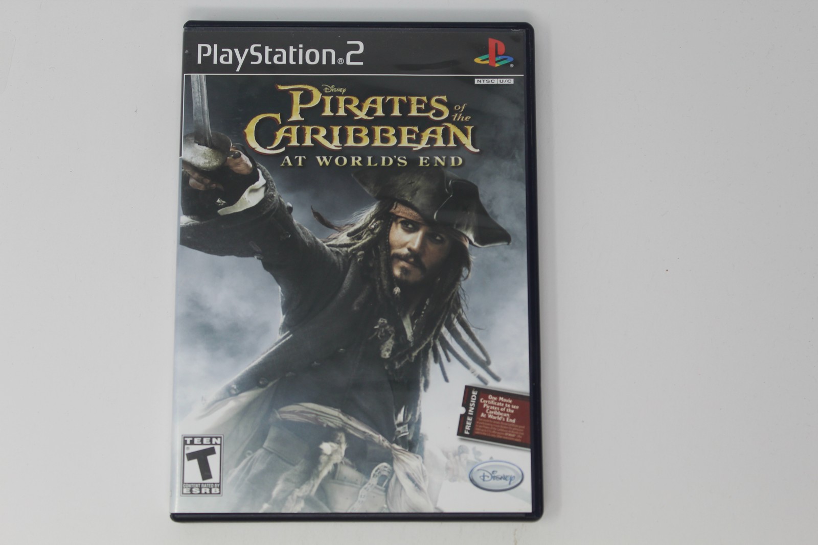 Pirates of The Caribbean at World's End W/ Bonus Movie Ticket Ps2