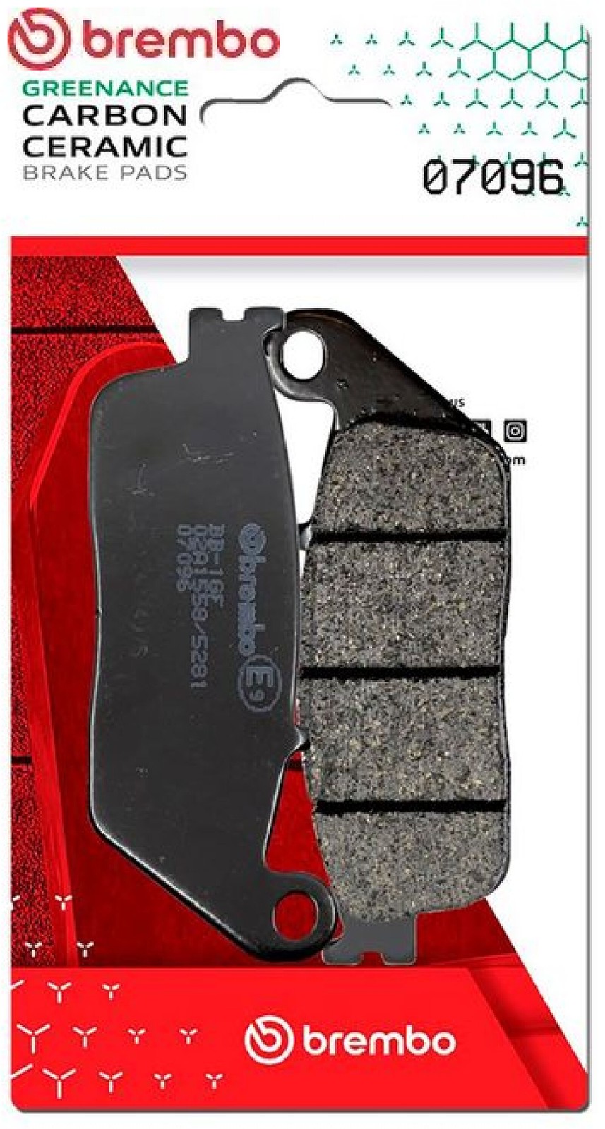 Brembo Keramische Bremsbeläge Vorne Für HONDA SH 125i 125 2020 - Bild 2