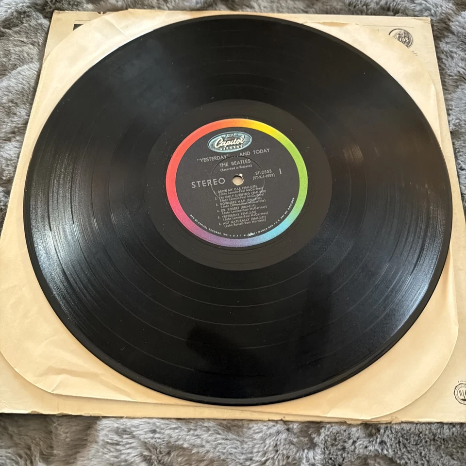 Beatles * Yesterday and Today * ST 2553 * 1st press * 1966 * STEREO * Scranton - Image 4 of 4