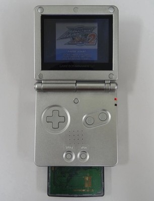 Nintendo Game Boy Advance SP Handheld System - Silver