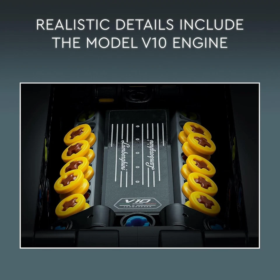 New !LEGO 42161 Technic Lamborghini Huracán Tecnica Advanced Sports Car Building - Image 2 of 4