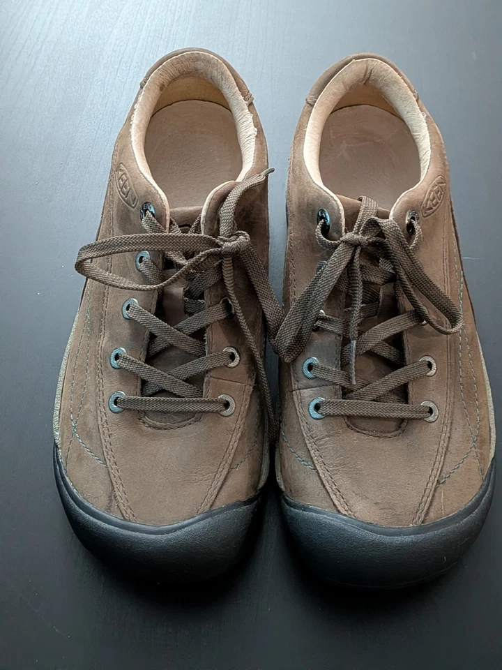 Keen Toyah Leather Hiking Trail Running Walking Shoes Women's 53001-SLBK Size 8 - Image 2 of 4