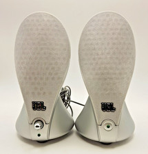 JBL Duet Two Piece Speaker System by Harman Multimedia Silver PC Laptop J2578