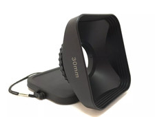 30mm Square Lens Hood Cap Strap for Sony Canon Digital Video DV Camcorde