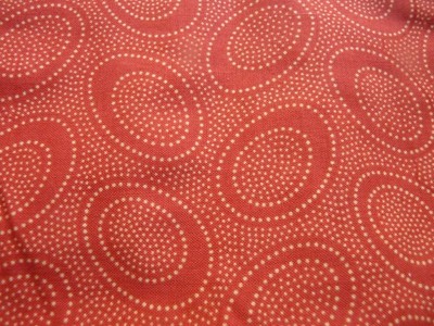 Fabulous Kaffe Fassett Fabric Aboriginal Dot 1/2 yd GP20 Burnt Orange Rowan