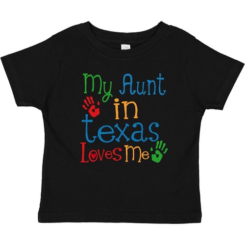 Camiseta Inktastic My Aunt In Texas Loves Me Bebé De Tía Niñas Niños Niños - Imagen 1 de 4