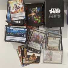 Star Wars Unlimited Legends of the Force Lot Foils base leaders lot Qui gon jinn