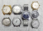 Vintage Timex Electric and Mechanical Men's Wristwatch Lot