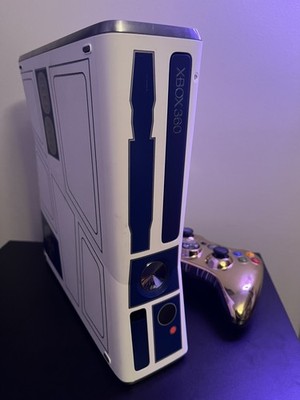 Microsoft Xbox 360 Star Wars R2-D2 Limited Edition Slim Console 320GB HD Bundle