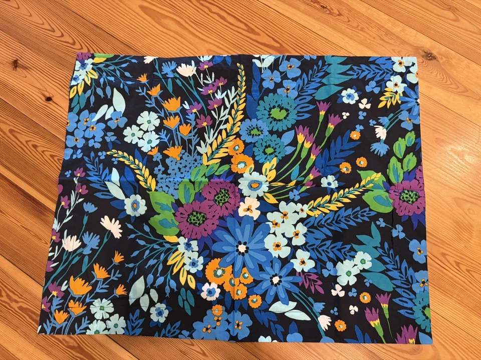 JUEGO DE CAMA EDREDÓN VERA BRADLEY MIDNIGHT BLUES DOBLE/TWIN XL EXTRA SHAM FLORAL Foto 2 de 3