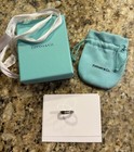 Tiffany & Co Atlas 3 Diamond 18K White Gold Ring Size 7 — photo 3
