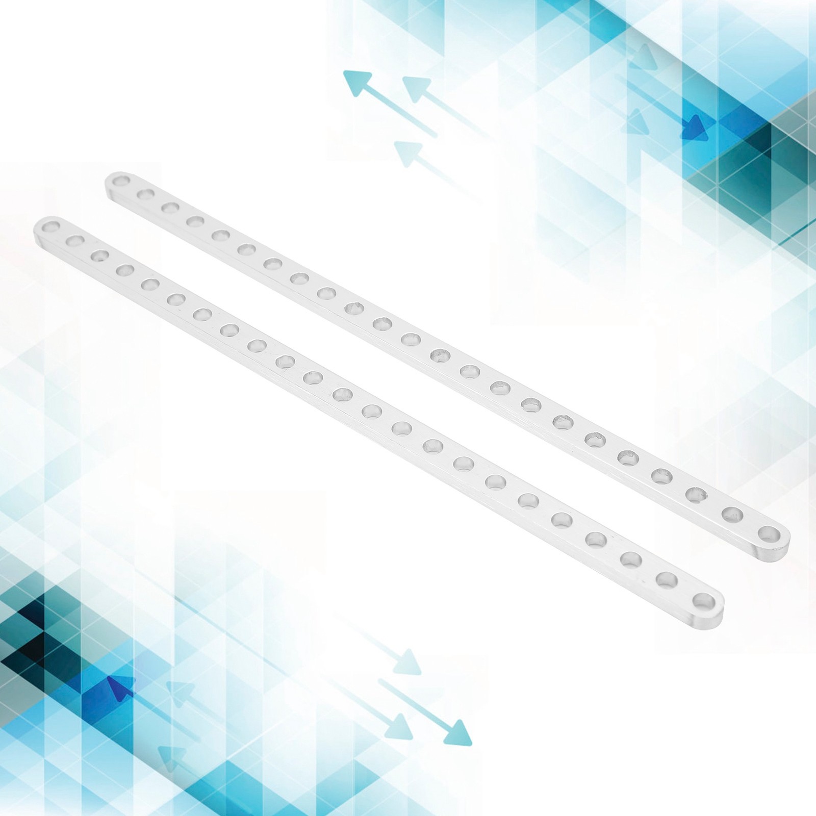 2Pcs 23 Holes Aluminum Flat Beam Robots Accessories For Robotics //