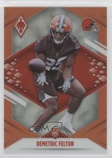 2021 Panini Phoenix Rookie Orange 6/99 Demetric Felton #180 1u6