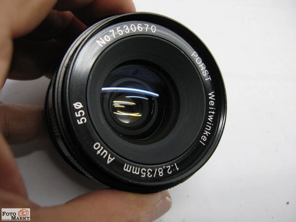 Objetivo Gran Angular Porst M42 2,8 / 35 Mm Rosca Auto - Imagen 3 de 4