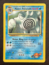 Pokemon Card - Misty's Poliwrath Gym Heroes 31/132 Rare 1st Edition on eBay