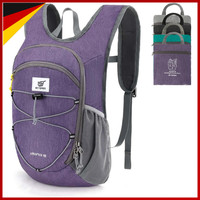 Kleiner Rucksack Faltbar 15L Leichter Wanderrucksack Daypack Travel Damen Herren