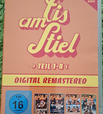 Eis am Stiel Teil 1-4 DVD Box Digital Remastered Deutsch FSK 16 Universum Film