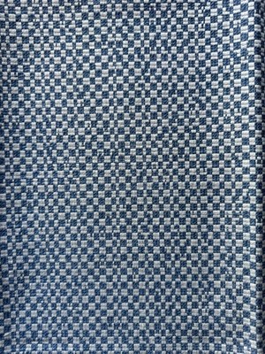 Bassett McNab Foundation Ocean  Designer Fabric Remnant 24''x24''