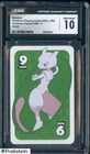 2021 Pokemon Playing Cards Japanese UNO 9 Green Mewtwo CGC 10 GEM MINT