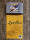 Dr. Mario 64 for Nintendo 64 (N64) - 100% Authentic - CLEAN! Cart and Manual