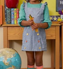 Girls Matilda Jane Moments with you Jumping Jacks Romper size 14