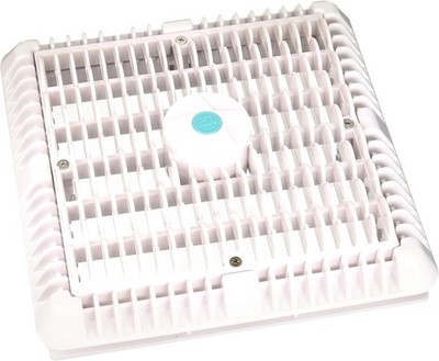 AquaStar WAV9WR101 9x9 Square Wave Suction Outlet Cover White