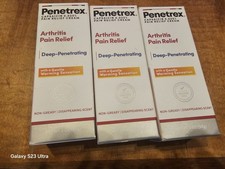 Lot Of 3 Penetrex Arthritis Warming Pain Relief Cream Deep Penetrating Capsaicin