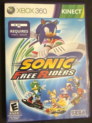 Sonic Free Riders (Microsoft Xbox 360, 2010) - Tested & Complete