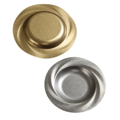 23CM Round Stainless Steel Plate Gold Silver Tone for For kitchen Serving - Image 1 of 4