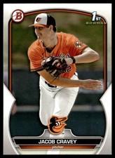 2023 Bowman Draft Jacob Cravey Rookie Baltimore Orioles #BD-189