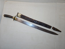 Pre-WWI European Hunting Short Sword w/Scabbard