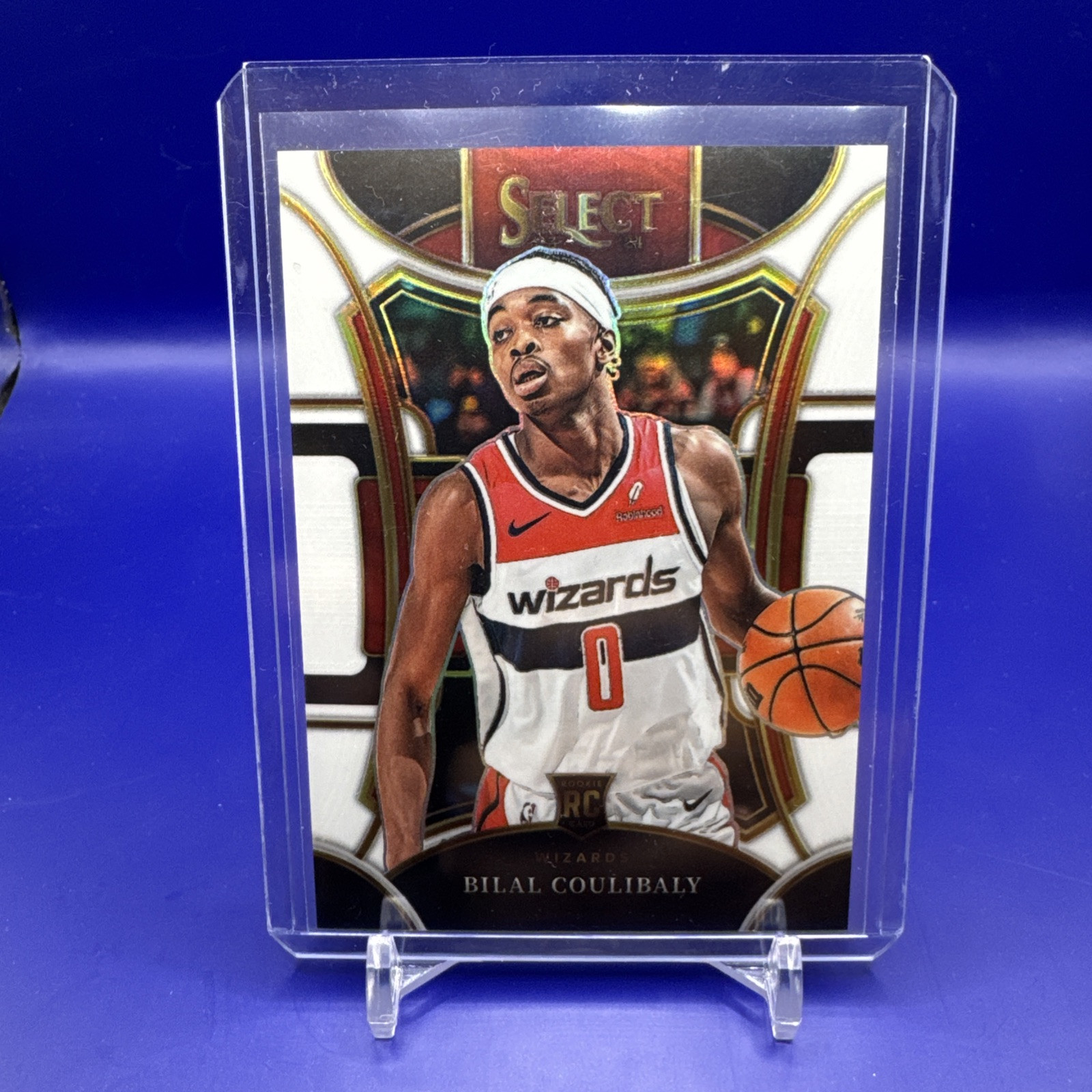 2023-24 Panini Select Bilal Coulibaly White Prizm Mezzanine Rookie RC #10/149