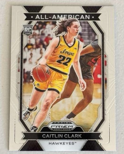 Caitlin Clark [Gold] #23 2024 Panini Prizm Draft Picks All-American card