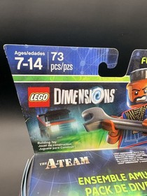 Lego Dimensions 2016 Fun Pack 71251 The A-Team B.A. Baracus And Van New Retired