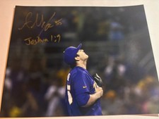 Alex Lange LSU Baseball Kc Royals Autographed 8x10 Photo