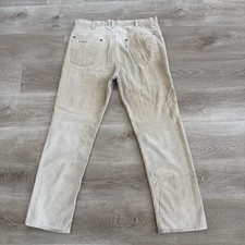Vintage 80s Levi  s Size 36x32 509 Straight Leg Corduroy Pants USA Talon Beige