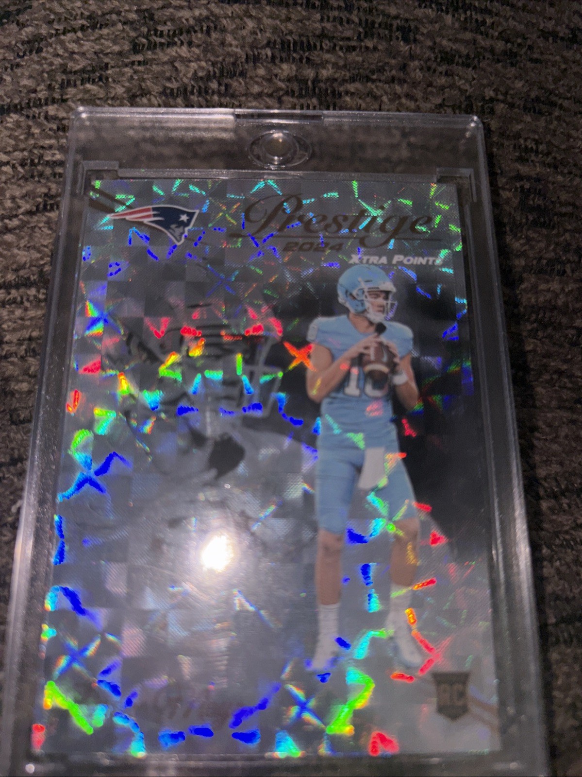 2024 Panini Prestige - Rookies Drake Maye #304 Xtra Points Hyper (RC)