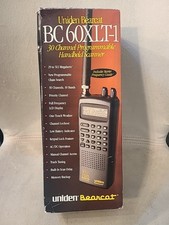 Uniden Bearcat BC60XLT-1 30 Channel And 10 Band Scanner Open BOX