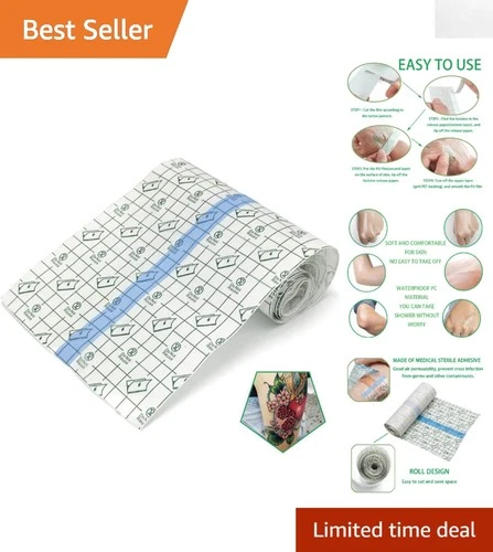 High-Quality Waterproof Tattoo Aftercare Roll - 6" x 2 Yard for Quick Recovery - product listing photo