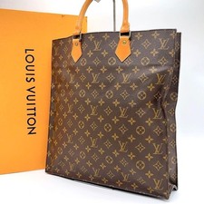 Louis Vuitton Monogram Tote Bag Sac Pla  Classic Canvas Used
